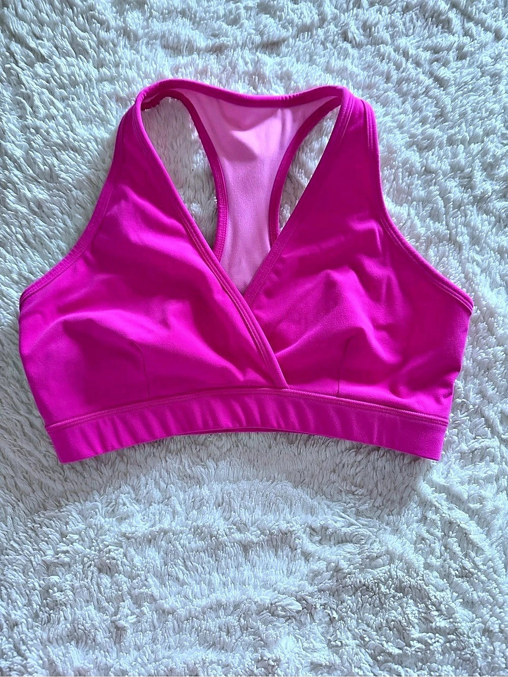 Buffbunny Pink Sports Bra Reversible